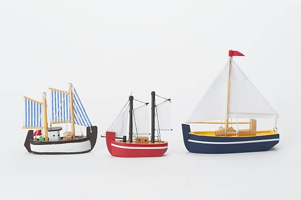 Wooden Toy Boats