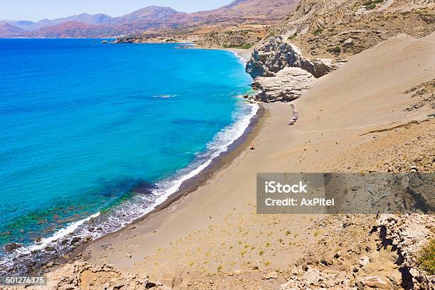 Agios Pavlos St Paul Sandhills Beach In Crete Island Greece Stock Photo - Download Image Now