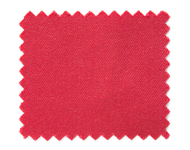 rosso campioni di tessuto swatch - fabric swatch immagine foto e immagini stock