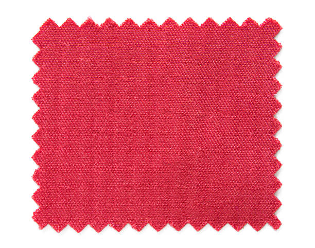 red fabric swatch samples red fabric swatch samples isolated on white background fabric swatch stock pictures, royalty-free photos & images