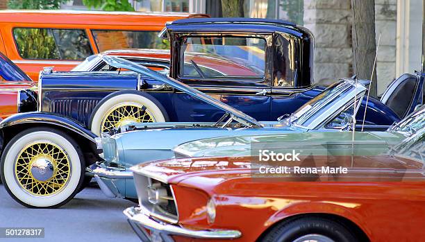 Classic Cars Stock Photo - Download Image Now - Vintage Car, Collector's Car, Car