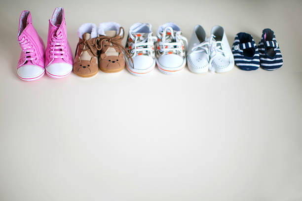 istock many children's shoes 501281617