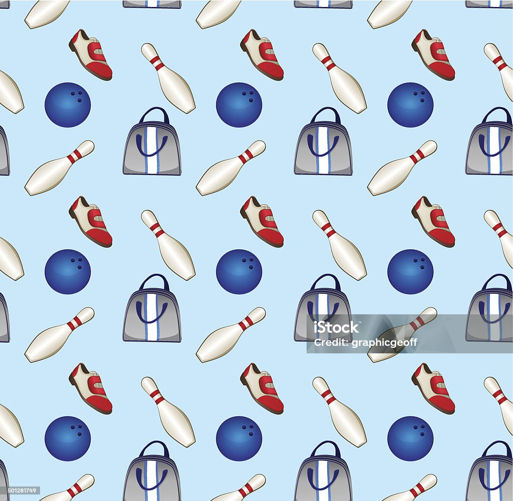 Bowling Background Stock Illustration - Download Image Now