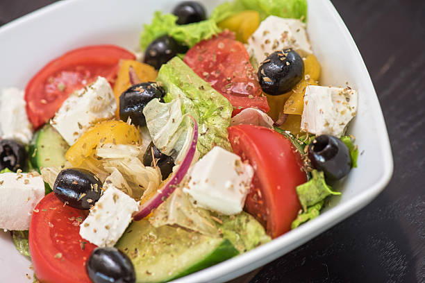 istock Greek tasty salad 501282486