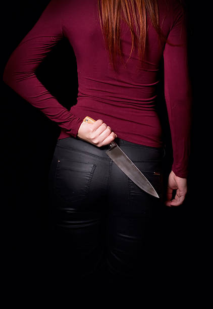istock Girl With Knife 501282514
