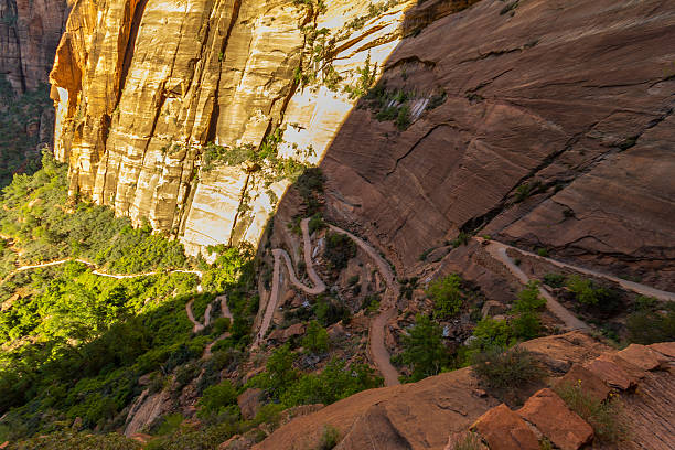 Serpentines in Zion, Angels landing trail