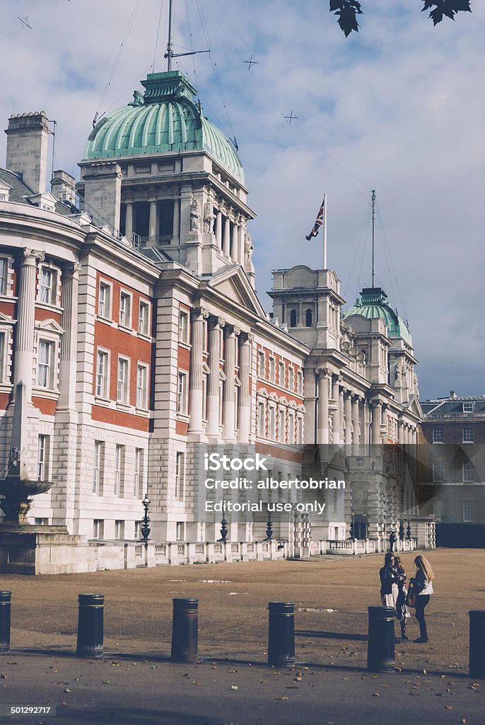 Stary budynek Admiralicji w Londynie. - Zbiór zdjęć royalty-free (Anglia)