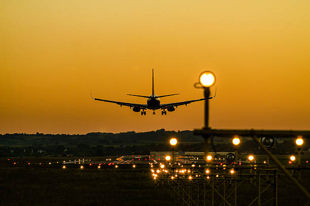 istock Landing of the aircraft 501292930
