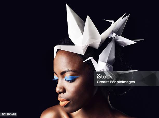 La Paciente Es Un Símbolo De Belleza Africano Foto de stock y más banco de imágenes de Arte - Arte, Modelo de modas, Retrato