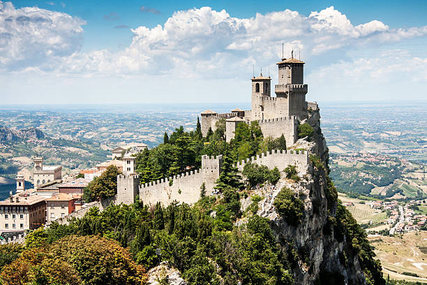 istock Castle of San Marino, Italy 501295311