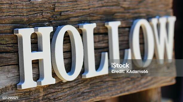 The Letters Hollow Stock Photo - Download Image Now - Antique, Barn, Hollow