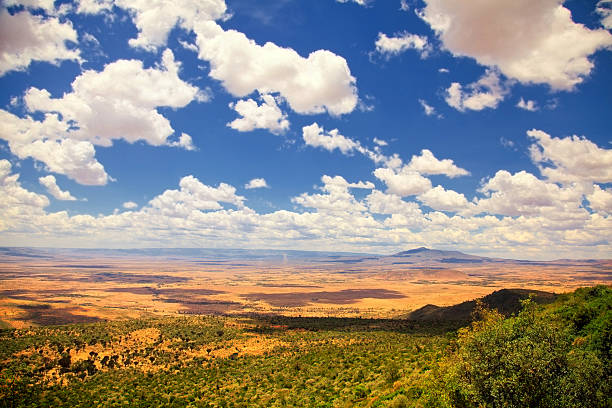 Great Rift Valley stock photo