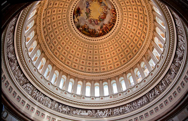 istock US Capitol Round Dome Rotunda Apothesis George Washington DC 501298373