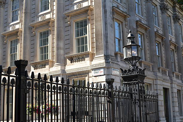 istock Downing Street Gates, London 501298697
