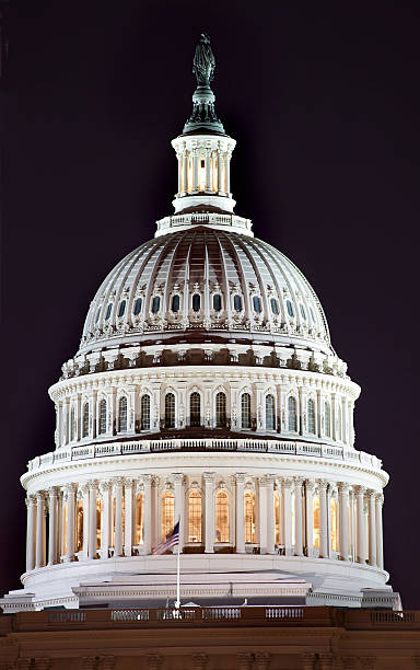 istock US Capitol Dome Close Up Night Washington DC 501298931