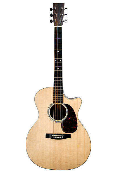 istock Acoustic Guitar Isolated on White 501328152