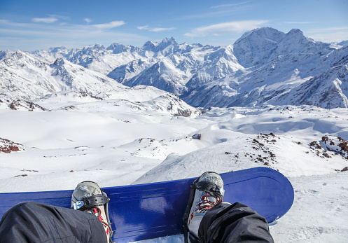 Preparing for a ride from Elbrus