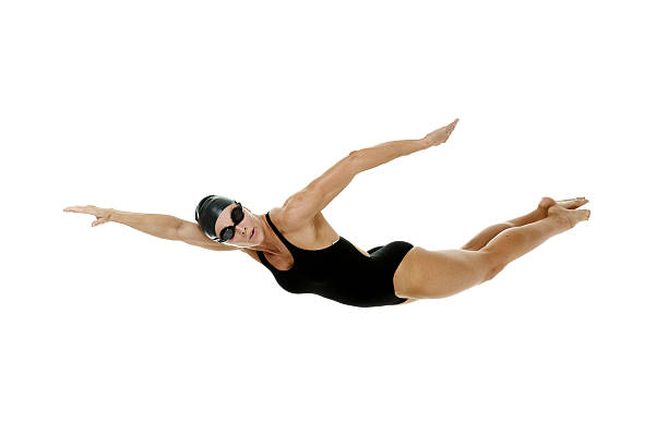 istock Female swimmer swimming 501331498