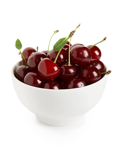 istock Sweet ripe cherry in bowl 501334417