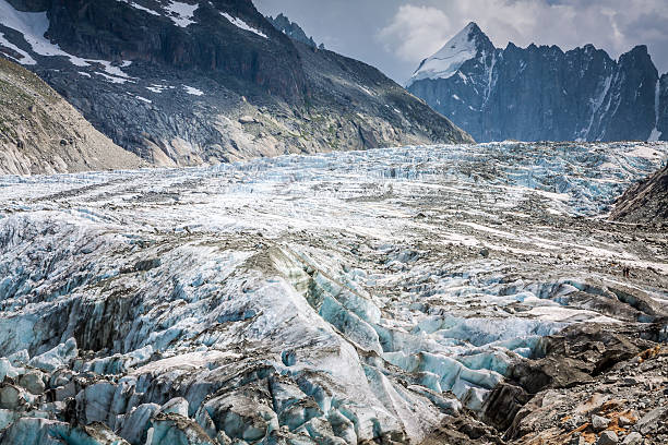 istock View on Argentiere glacier. Hiking to Argentiere glacier with th 501335177