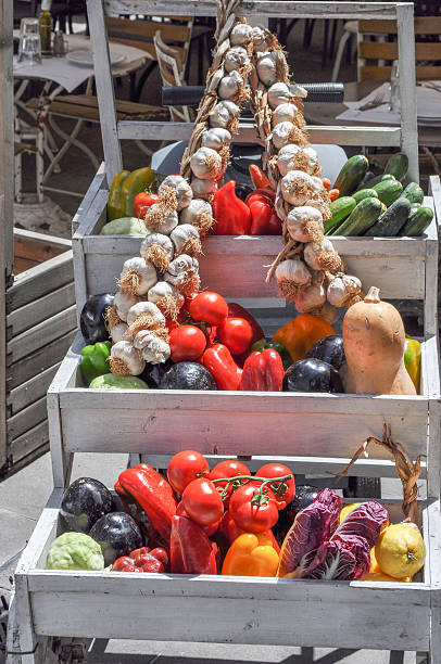 istock Vegetables on supermarket shelf 501337909