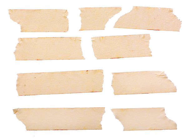 istock vintage yellow paper tape 501337993