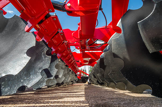 istock Agricultural machinery in fair 501338202