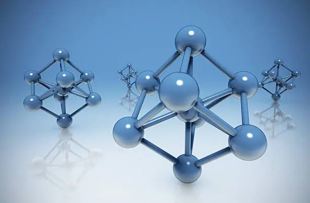 molecules 3d illustration