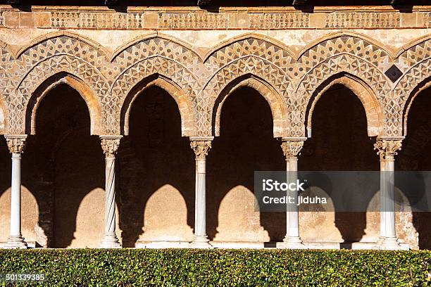 Cathedral Of Monreale Sicily Italy Stock Photo - Download Image Now - Architecture, Cathedral, Church