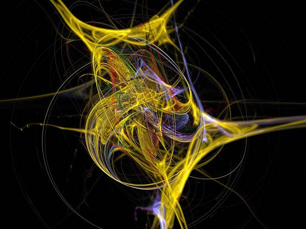 istock Digital Fractal on Black 501340225