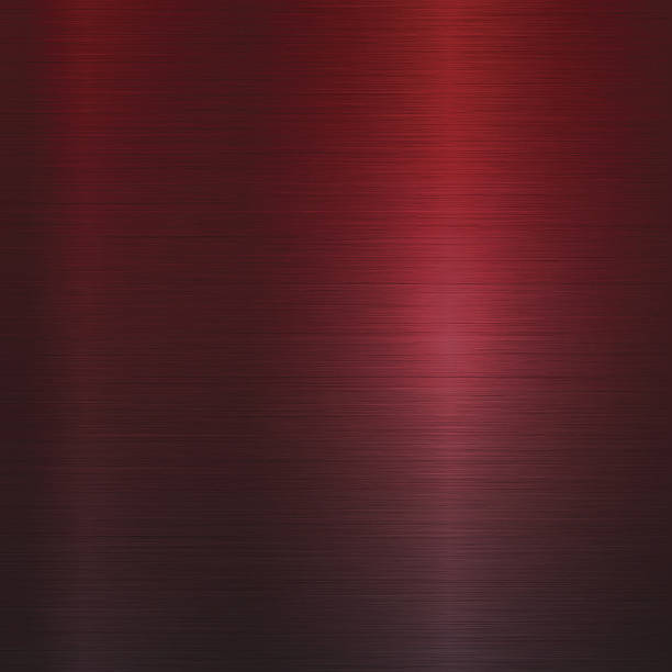 Metal Brushed metal background. metallic red chrome pattern stock illustrations
