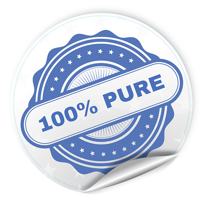100% Pure Sticker
