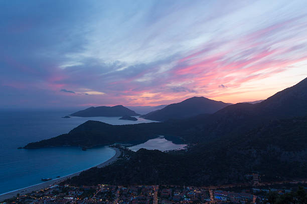 istock Oludeniz, Fethiye, Turkey at sunset 501341981