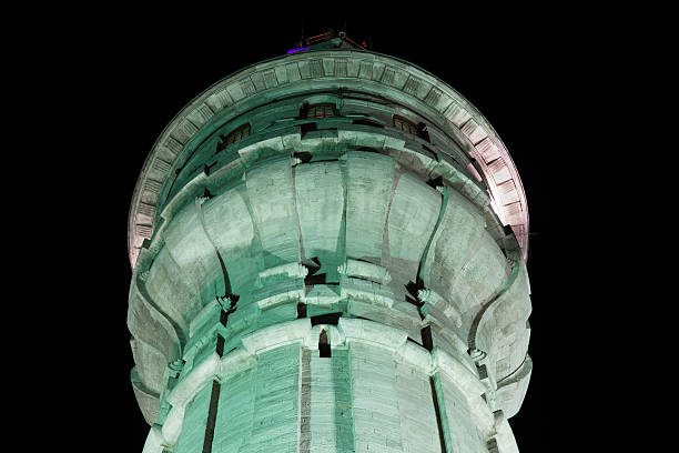 Beyazit Tower at night Beyazit tower at night - beautiful architecture bogaz stock pictures, royalty-free photos & images