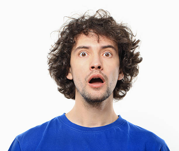 istock Suprised Young Man Portrait. 501342073
