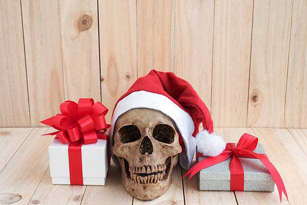 istock Still life with skull on wood background 501353810