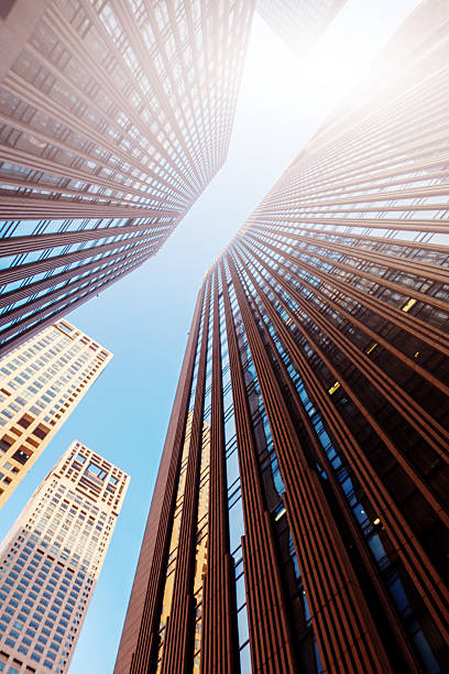 istock Corporate buildings in a modern city 501356002