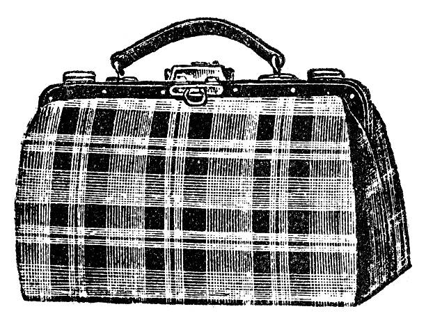 ilustrações de stock, clip art, desenhos animados e ícones de mala vintage - obsolete suitcase old luggage