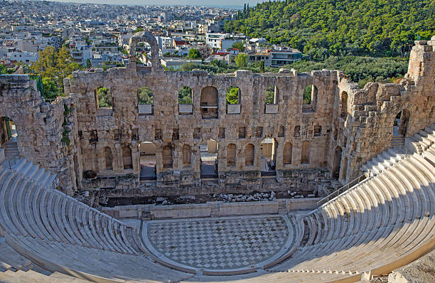istock Athens - The Odeon of Herodes Atticus or Herodeon 501360564