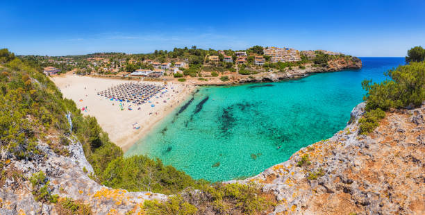 View of Cala Romantica and S’Estany d’en Mas - Majorca