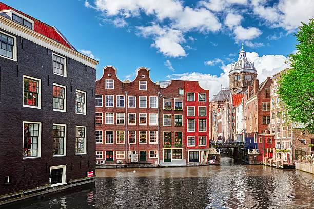 istock Beautiful views of the streets Amsterdam. 501360890