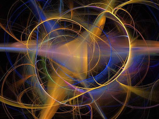 istock Digital Fractal on Black 501360935