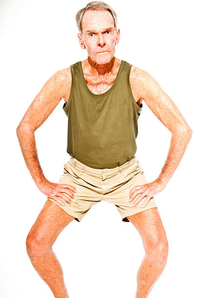 istock Athletic good looking senior man casual summer dressed. 501361899