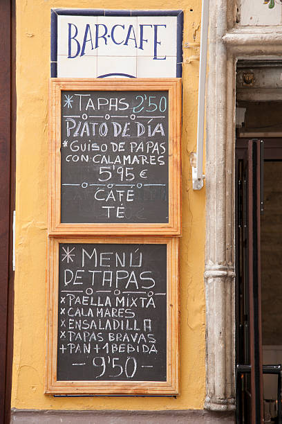 istock Menu Sign, Seville - Sevilla, Spain 501362963