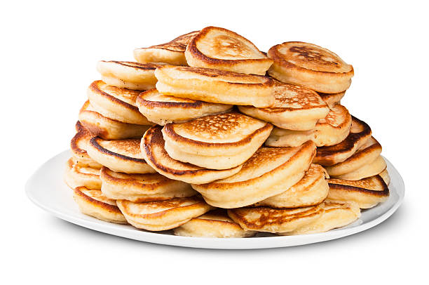 istock Pile Of Pancakes On A White Plate Rotated 501363415