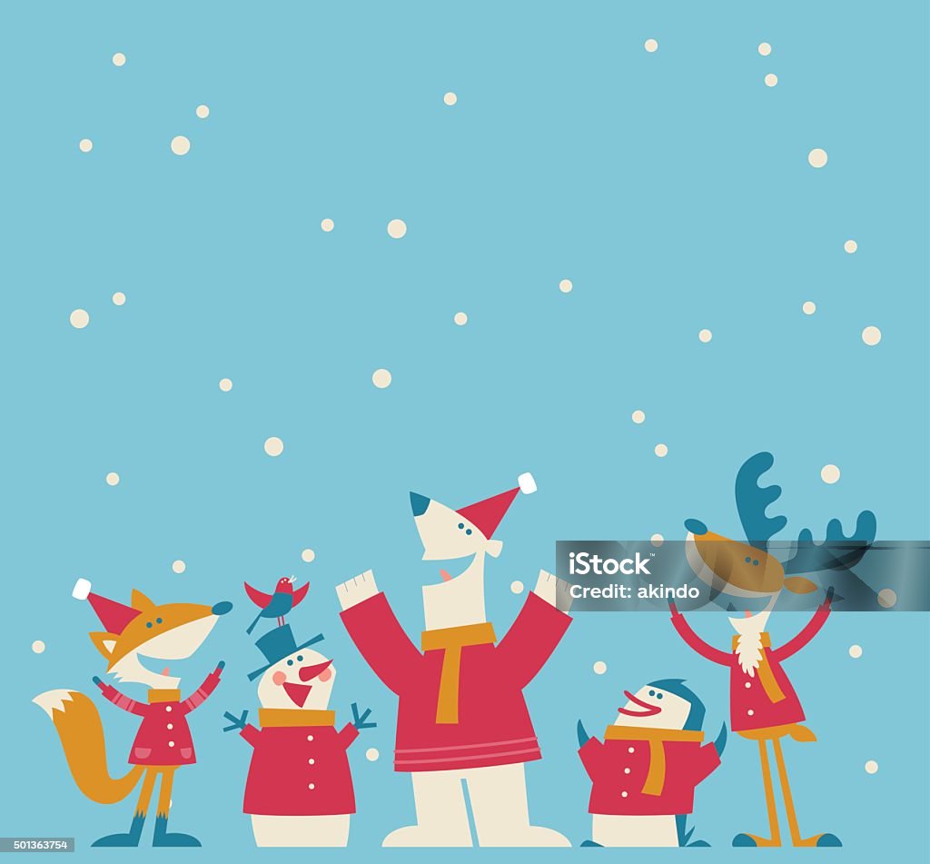 Happy Christmas Vector Illustration - Happy  Christmas Christmas stock vector