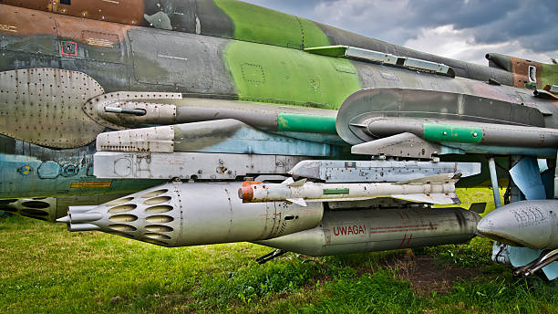 istock Armament of russian jet plane 501364315