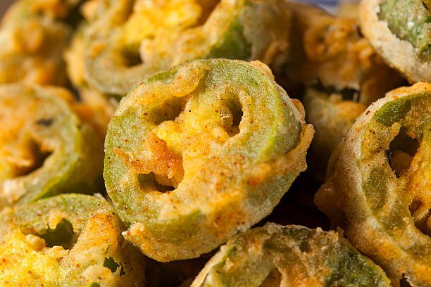 istock Unhealthy Fried Jalapeno Slices 501364509
