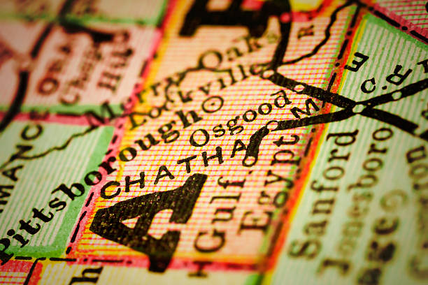 istock Chatham | North Carolina County Maps 501365174