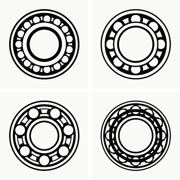 ilustrações de stock, clip art, desenhos animados e ícones de rolamento - ball bearing